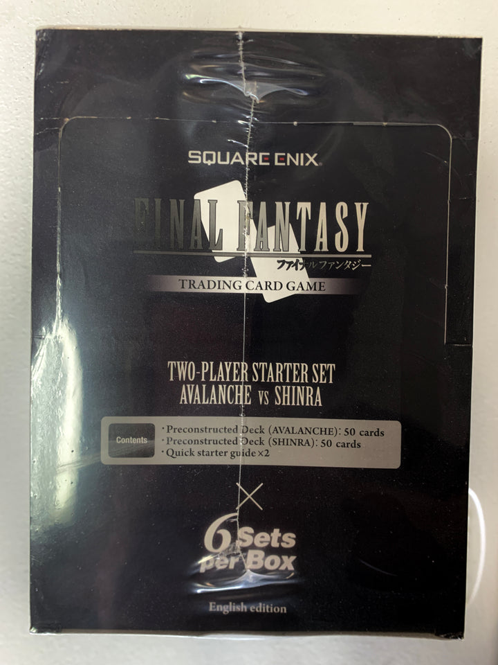 Final Fantasy TCG: Avalanche VS Shinra 2-Player Starter Set Display (6)