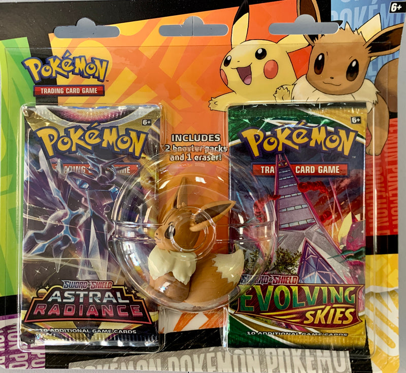 Pokemon TCG: Back to School - Eraser Blister Pokemon TCG: Back to School - Eraser Blister