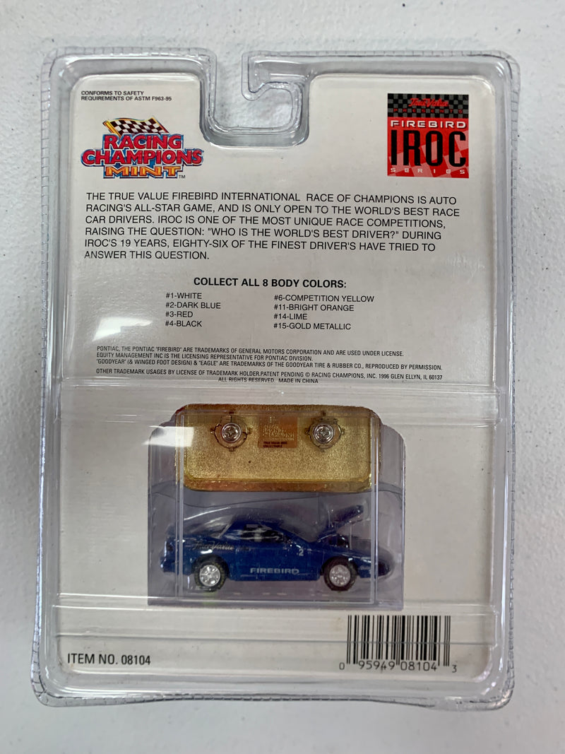 Racing Champions 1/60 True Value IROC Series Pontiac Firebird Blue