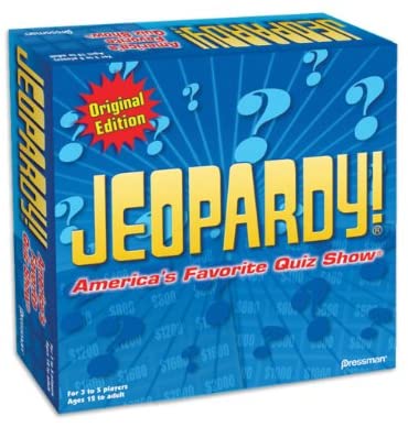 Jeopardy Board Game 2005 Original Edition