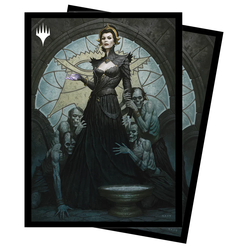 Magic The Gathering Dominaria United Card Sleeves - Liliana of the Veil (100)