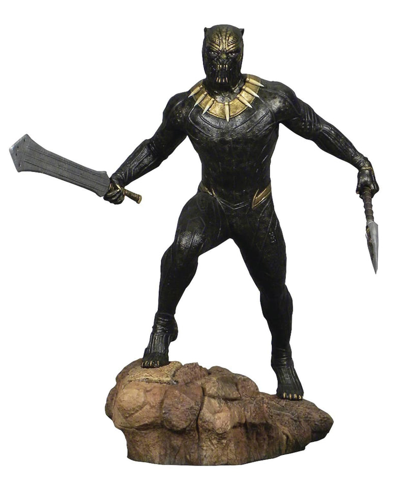 DIAMOND SELECT TOYS Marvel Gallery: Black Panther Movie PVC Vinyl Figure - The Hobby Hub