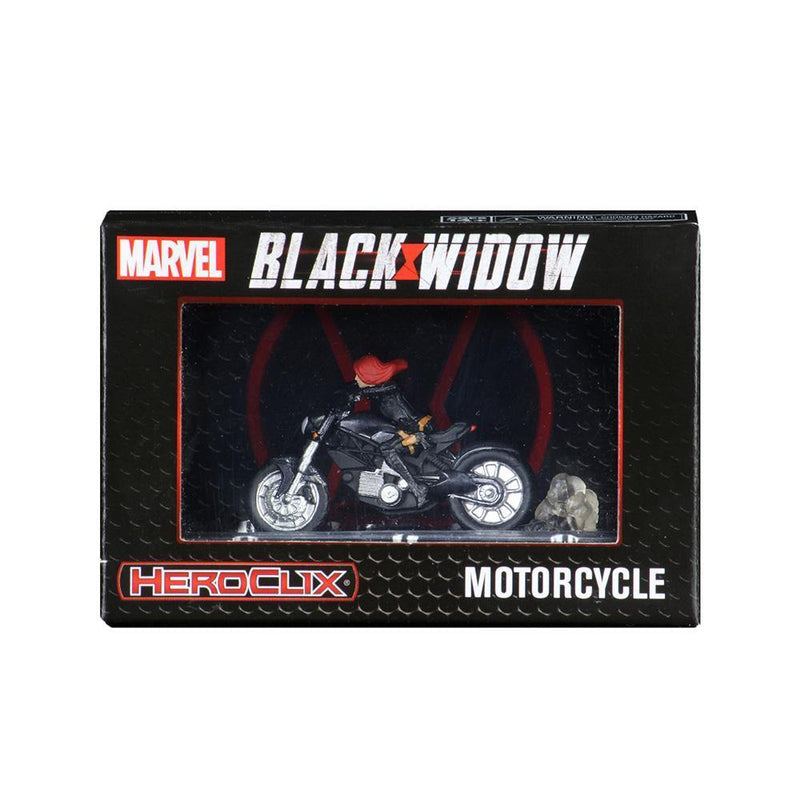 Marvel Heroclix: Black Widow Movie - Black Widow With Motorcycle