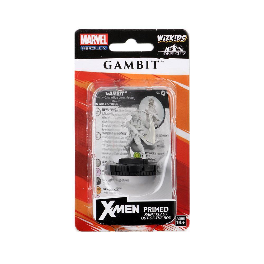 MARVEL HEROCLIX DEEP CUTS UNPAINTED MINIATURES: GAMBIT - The Hobby Hub