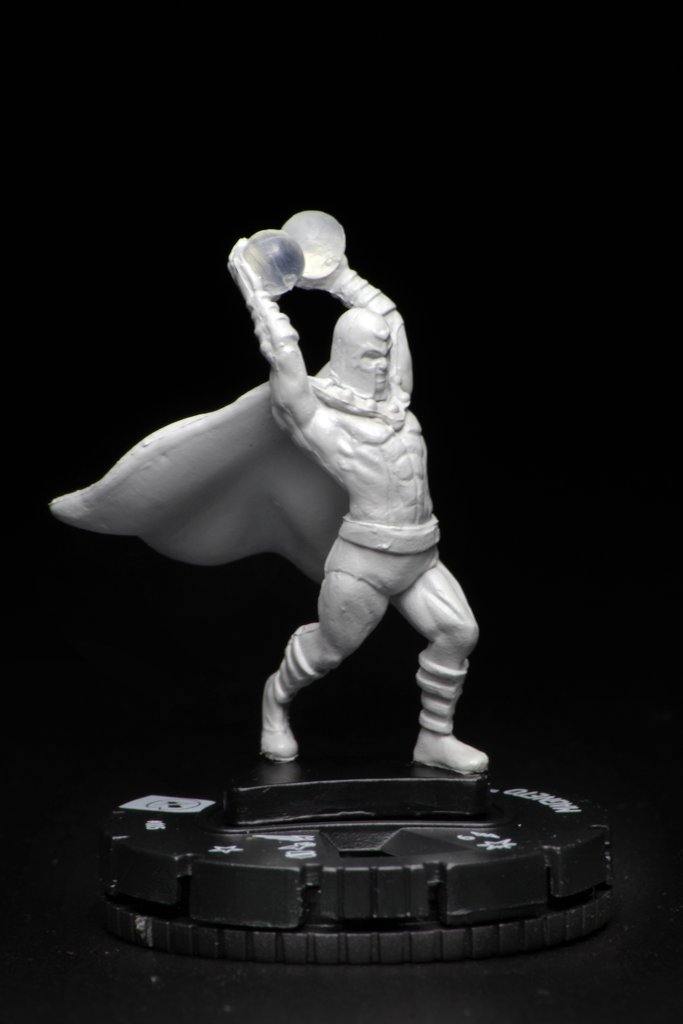 Marvel HeroClix Deep Cuts Unpainted Magneto Miniature - Primed Figure Ready To Paint - View #9