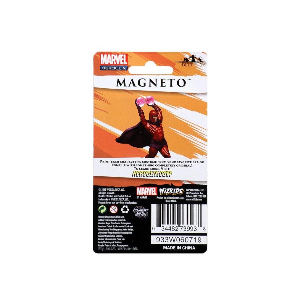 MARVEL HEROCLIX DEEP CUTS UNPAINTED MINIATURES: MAGNETO - The Hobby Hub