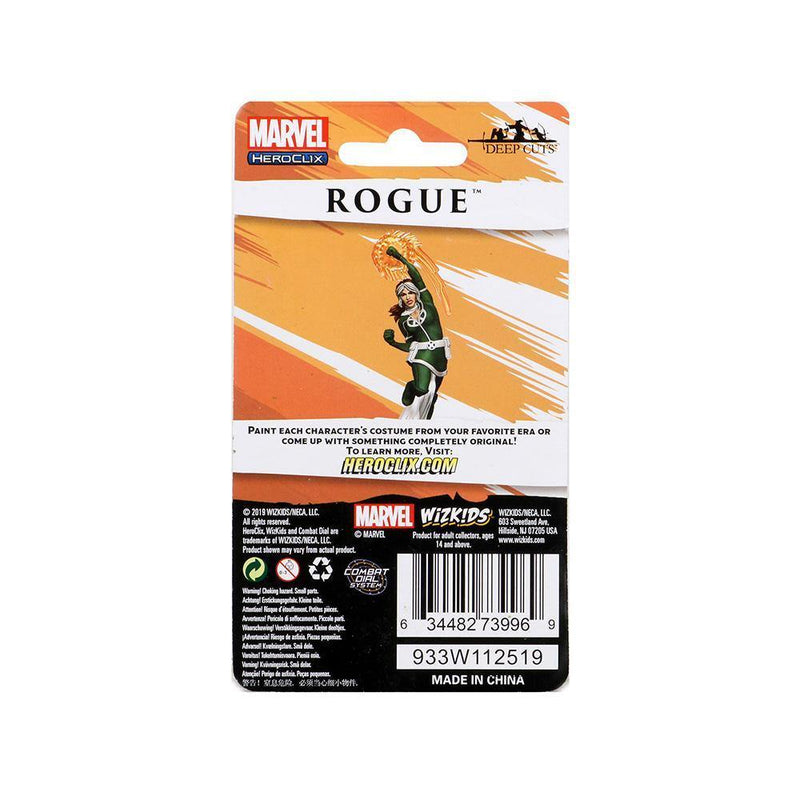 MARVEL HEROCLIX DEEP CUTS UNPAINTED MINIATURES: ROGUE - The Hobby Hub