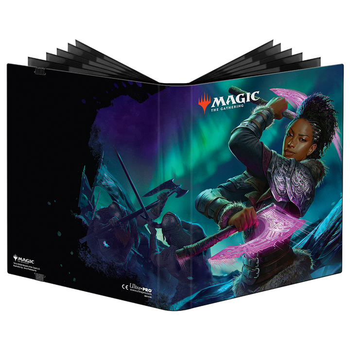 Magic The Gathering 9 Pocket PRO Kaldheim Binder Booster Box Art