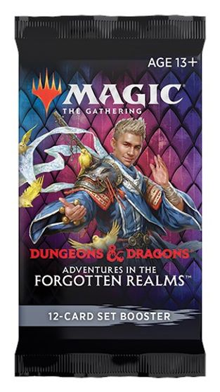 Magic The Gathering Adventures In The Forgotten Realms Set Booster Pack