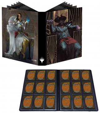 Magic: The Gathering Streets of New Capenna 9-Pocket PRO Binder - Ob Nixilis and Elspeth