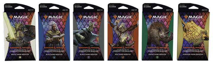 Magic the Gathering Adventures in the Forgotten Realms Theme Booster