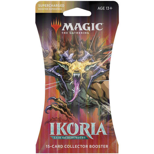 Magic The Gathering - Ikoria, Lair Of Behemoths Collector's Sleeved Booster Pack