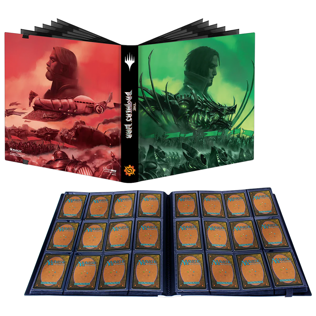 Magic The Gathering Brothers War Mishra and Urza 12-Pocket PRO Binder