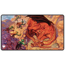 Magic The Gathering Dominaria Remastered Black Stitched Playmat - Sneak Attack