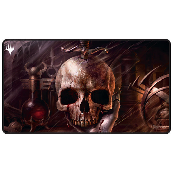 Magic The Gathering Dominaria Remastered Black Stitched Playmat - Vampiric Tutor