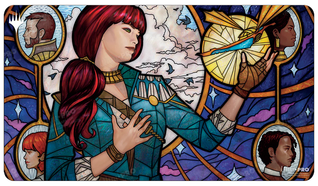 Magic The Gathering Dominaria United Playmat - Jhoira, Ageless Innovator