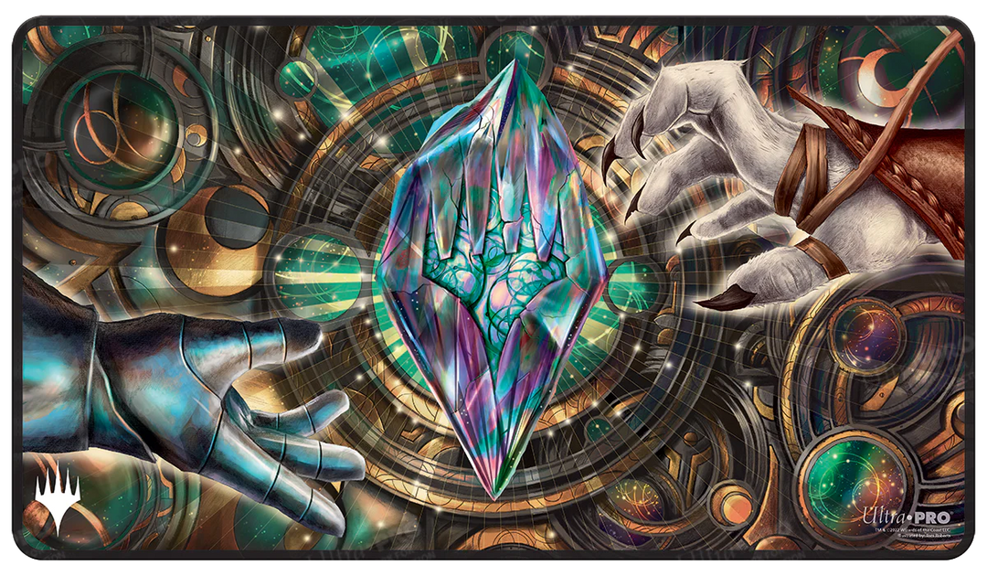 Magic The Gathering Dominaria United Playmat - Planeswalker Symbol Stitched