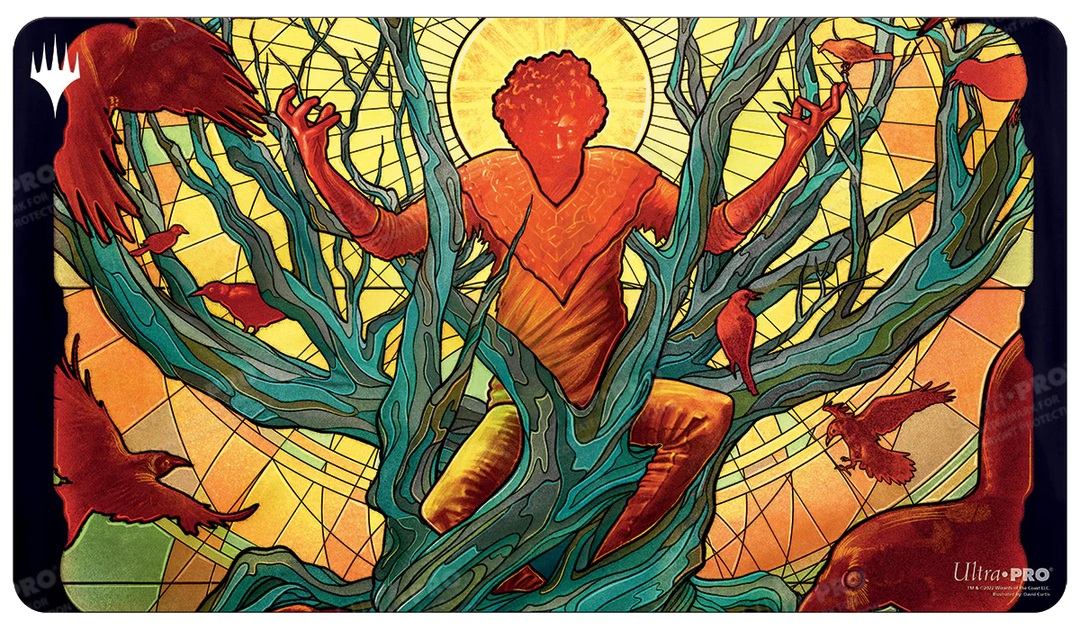 Magic The Gathering Dominaria United Playmat - The Raven Man
