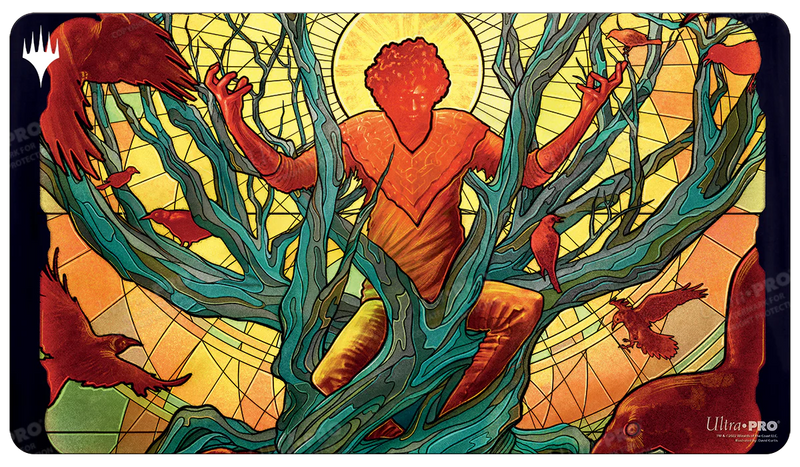 Magic The Gathering Dominaria United Playmat - The Raven Man
