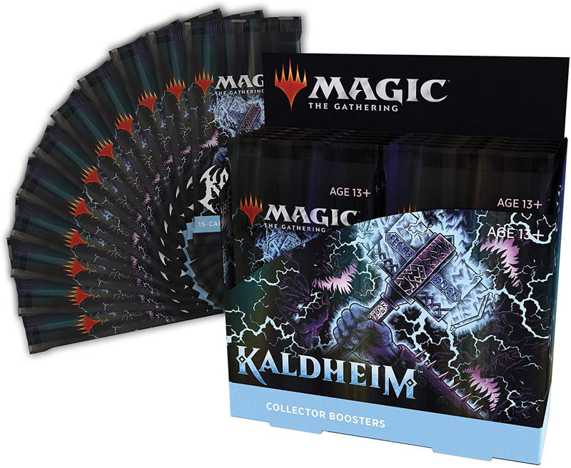 Magic: The Gathering CCG: Kaldheim Collector Booster Display (12packs) - The Hobby Hub