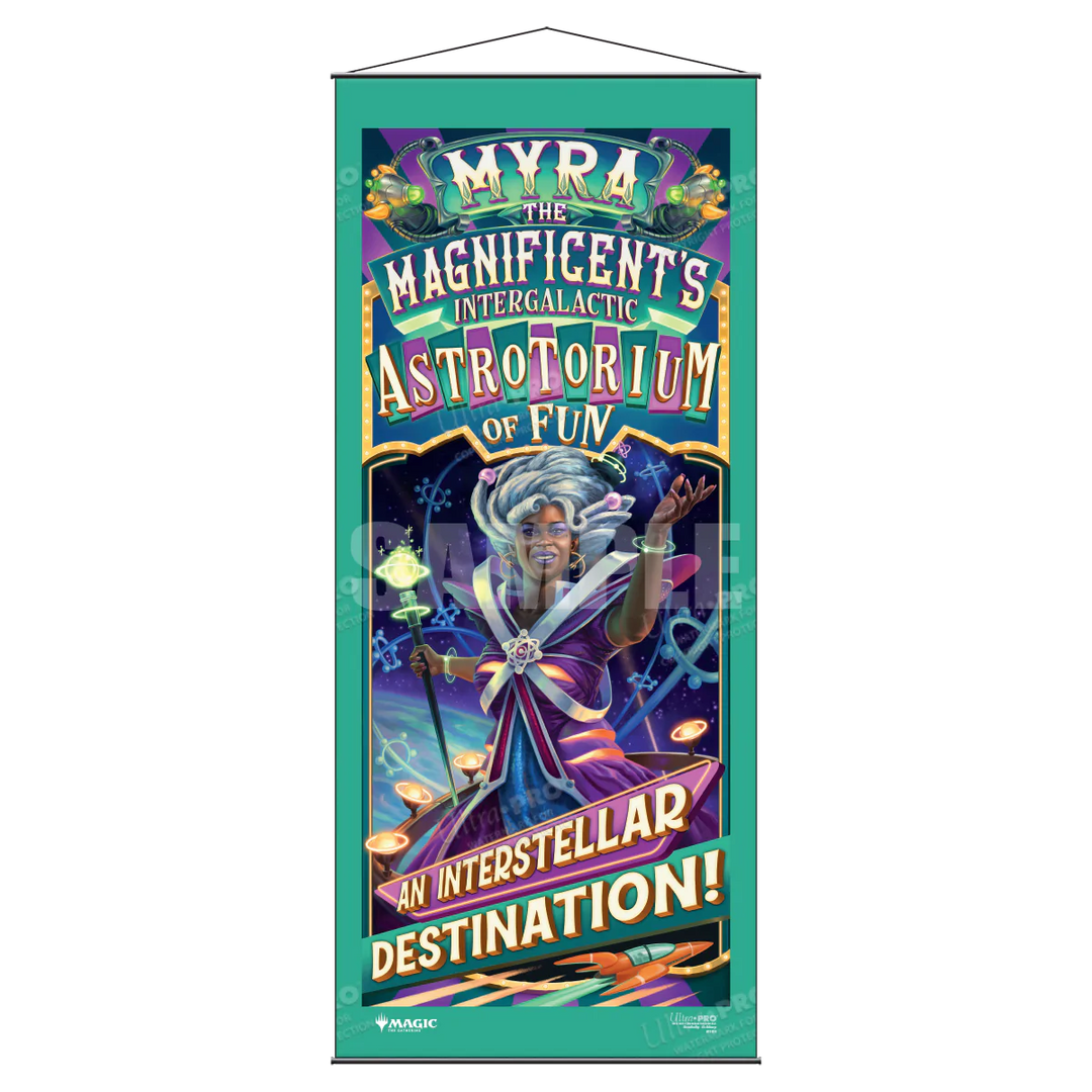 Magic The Gathering Wall Scroll - Unfinity Greatest Show in the Multiverse