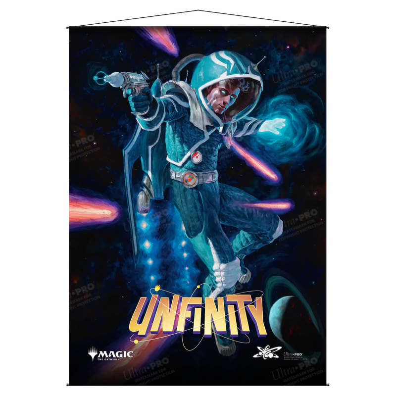 Magic The Gathering Wall Scroll - Unfinity Space Beleren