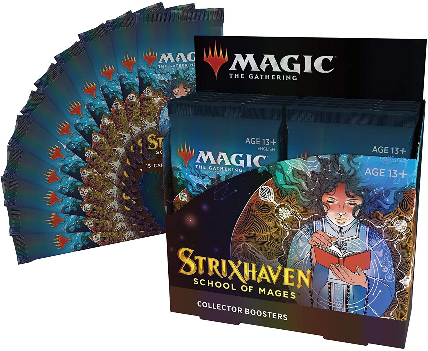 Magic The Gathering Strixhaven School of Mages Collector Booster Displ