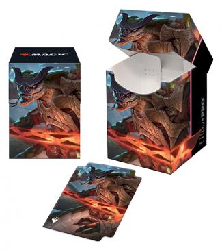 Magic: The Gathering Kamigawa Neon 100+ Deck Box - Chishiro The Shattered Blade