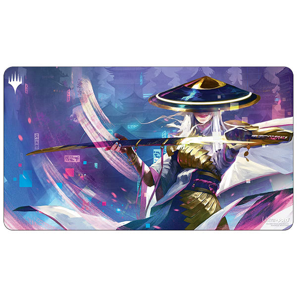Ultra Pro: Magic the Gathering Kamigawa Neon Dynasty Playmat - The Wandering Emperor