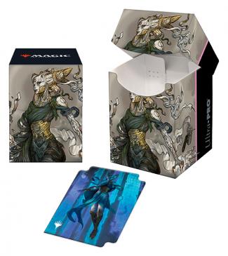Magic: The Gathering Kamigawa Neon Dynasty 100+ Deck Box - Tamiyo Complete Sage