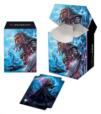 Magic: The Gathering Kamigawa Neon Dynasty 100+ Deck Box - Tezzeret Betrayer of Flesh