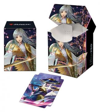 Magic: The Gathering Kamigawa Neon Dynasty 100+ Deck Box - The Wandering Emperor