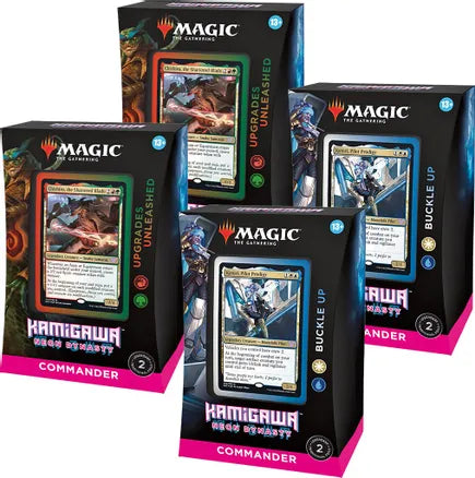 Magic the Gathering Kamigawa Neon Dynasty Commander Deck Display