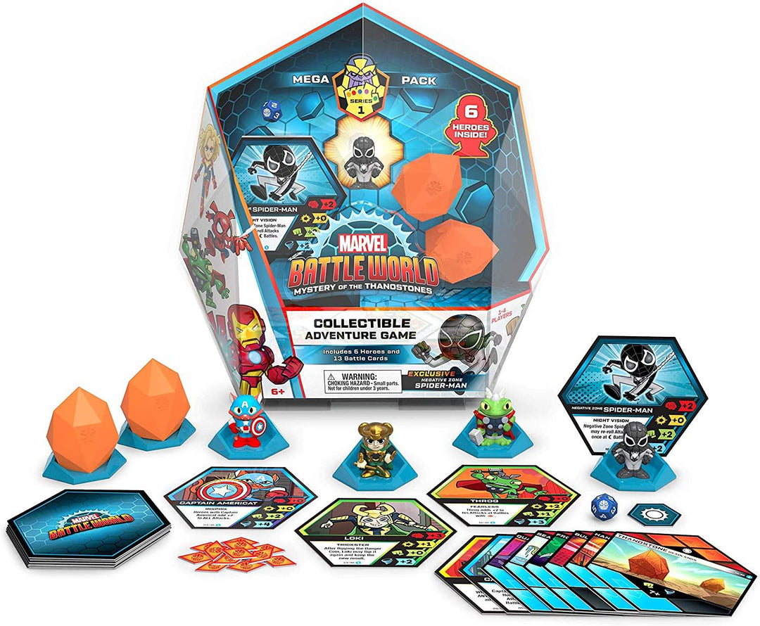 Marvel BattleWorld: Mystery of the Thanostones Series 1 Mega Pack - The Hobby Hub