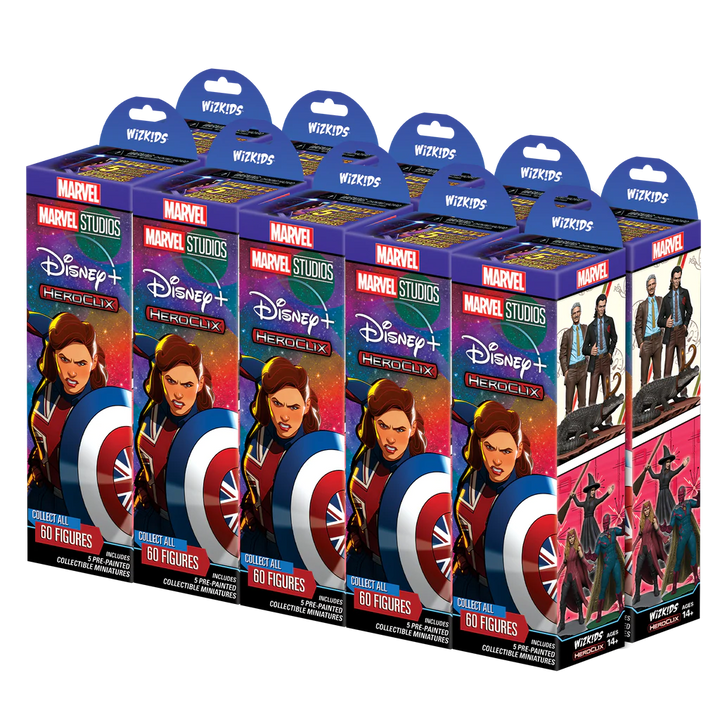 Marvel HeroClix: Marvel Studios Disney Plus Booster Brick (10)