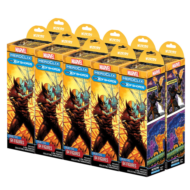 Marvel HeroClix: X-Men X of Swords Booster Brick (10)