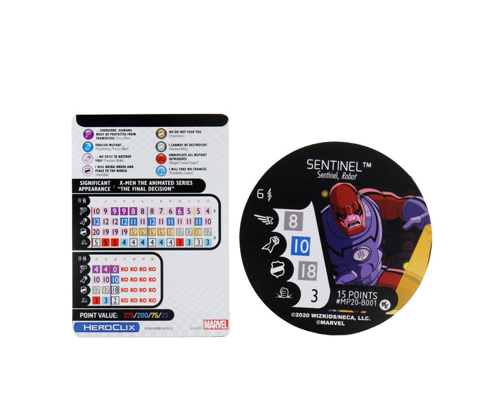 Marvel Heroclix: Master Mold Colossal Promo Figure