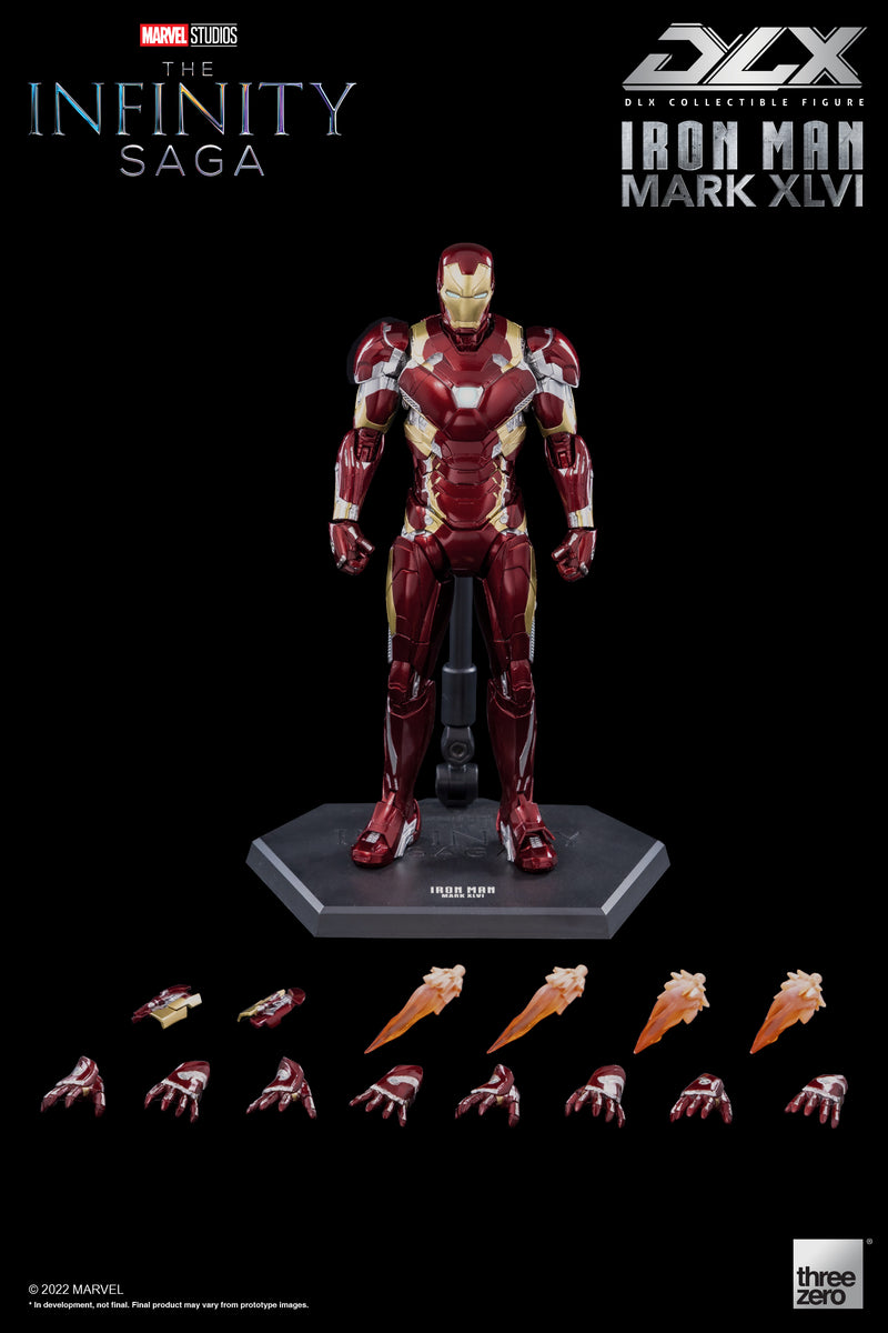 Marvel Infinity Saga Iron Man Mark 46 1/12 Deluxe Action Figure