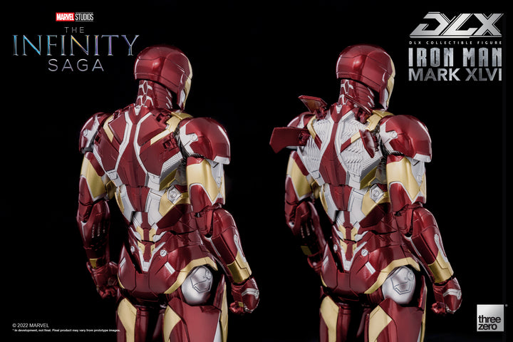 Marvel Infinity Saga Iron Man Mark 46 1/12 Deluxe Action Figure