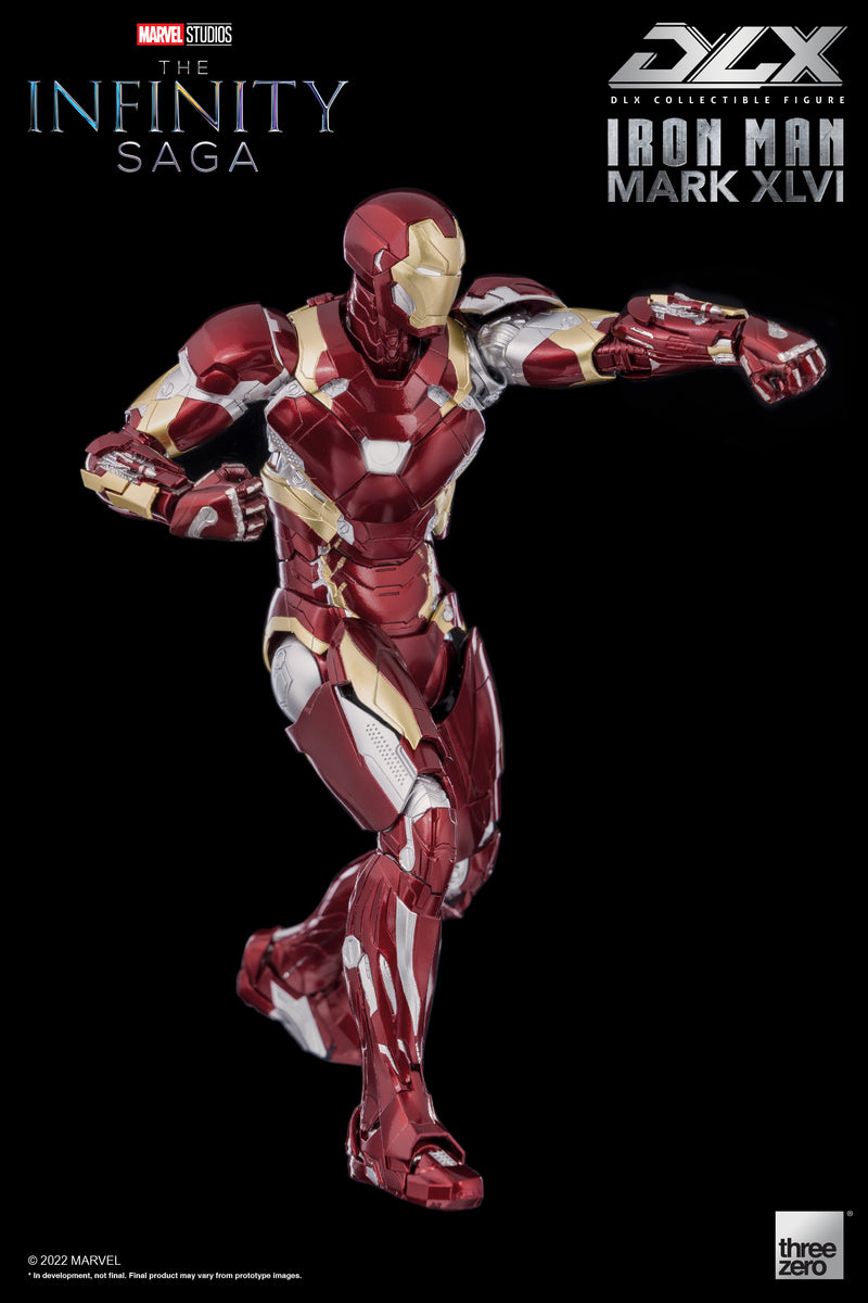 Marvel Infinity Saga Iron Man Mark 46 1/12 Deluxe Action Figure