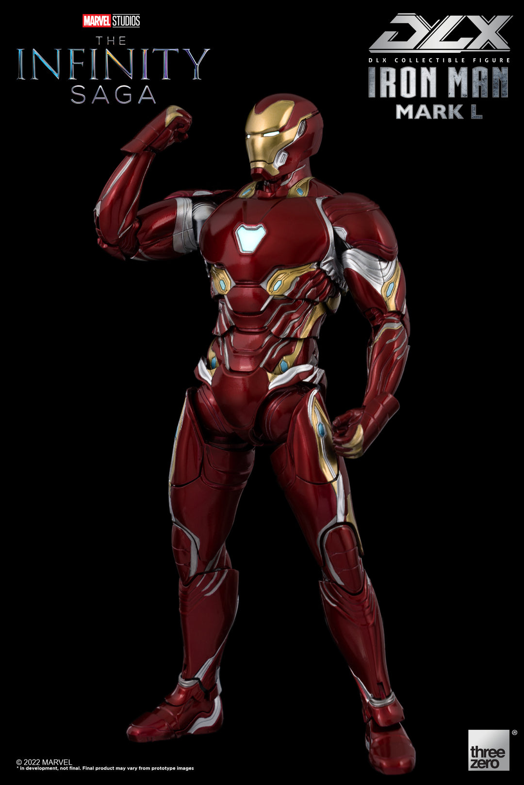 Marvel Infinity Saga Iron Man Mark 50 Deluxe Action Figure