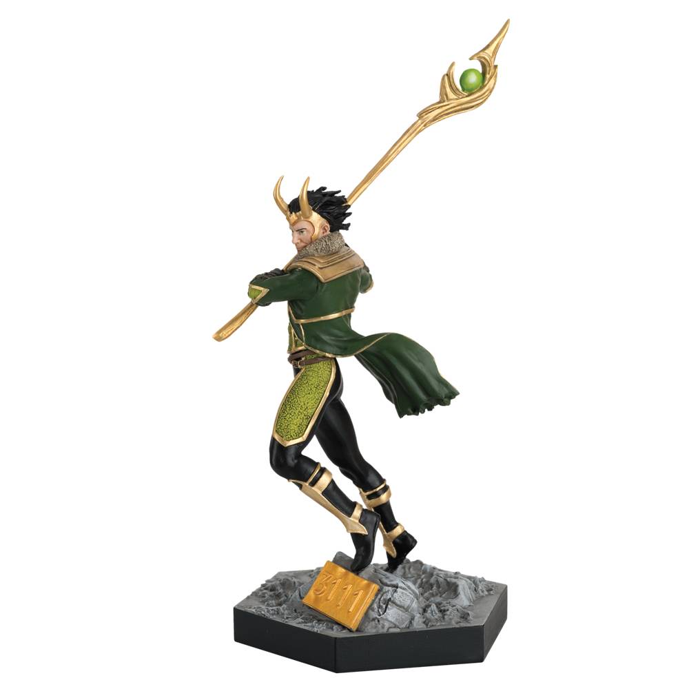 Collect the greatest heroes and villains from the stories of Marvel Comics as hand-painted 1:16 scale models! These detailed statuettes capture the likeness of iconic champions and rivals, each standing roughly 6-8" tall and posed for battle!