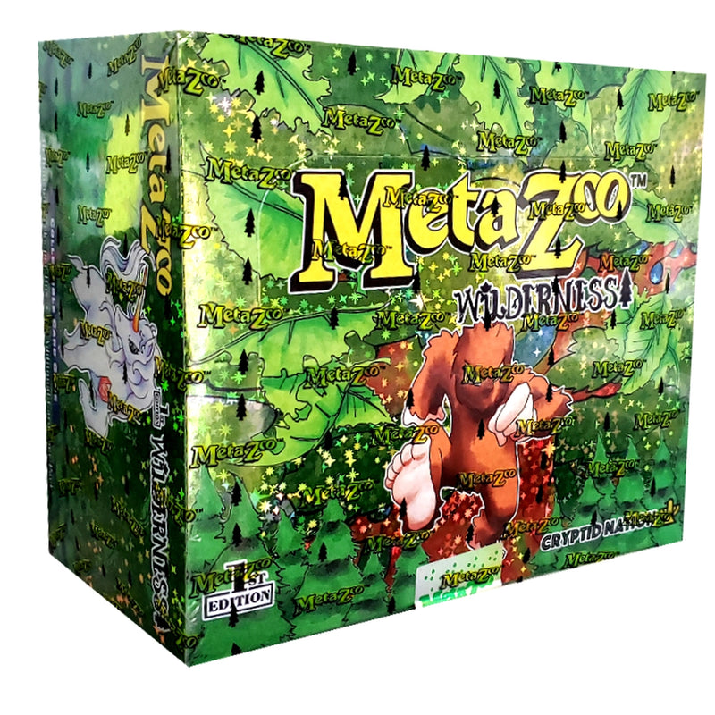 MetaZoo TCG: Cryptid Nation Wilderness Booster Box 1st Edition MetaZoo TCG: Cryptid Nation Wilderness Booster Box 1st Edition