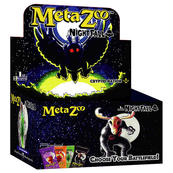 MetaZoo TCG: Cryptid Nation Nightfall Booster Box - 1st Edition