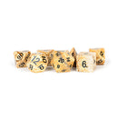 Metallic Dice Games - Dice Poly Stone 16mm Picture Jasper (7)