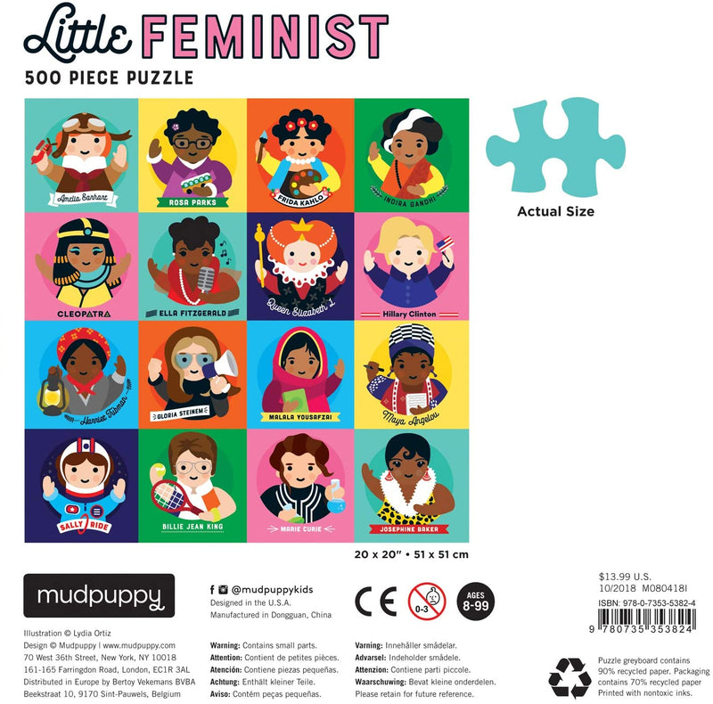 Little Feminist 500 Piece Puzzle
