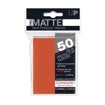 PRO-Matte Standard Sleeves Peach 50ct