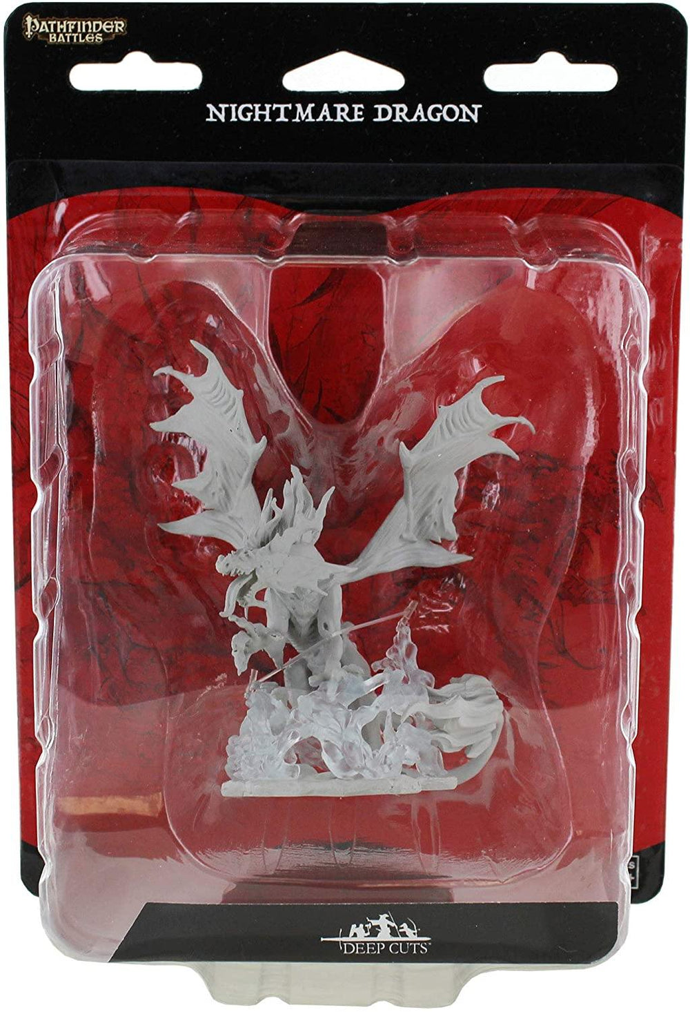 Pathfinder Deep Cuts Unpainted Miniatures: Nightmare Dragon - The Hobby Hub