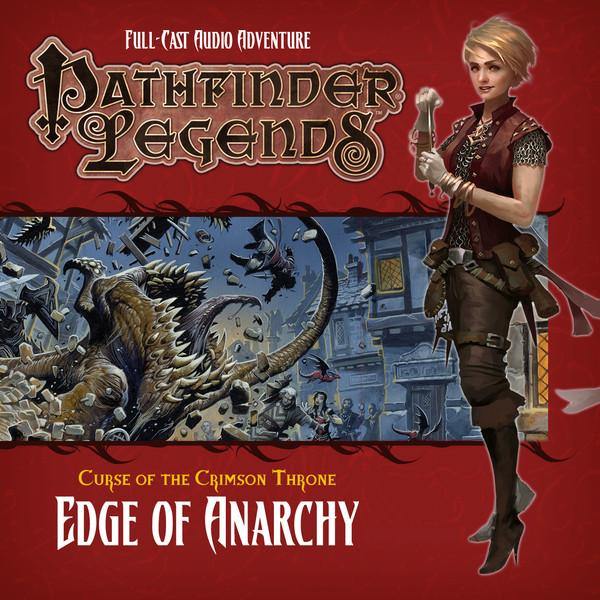 Pathfinder Legends - Curse of the Crimson Throne: Edge of Anarchy Audio CD Paizo - The Hobby Hub