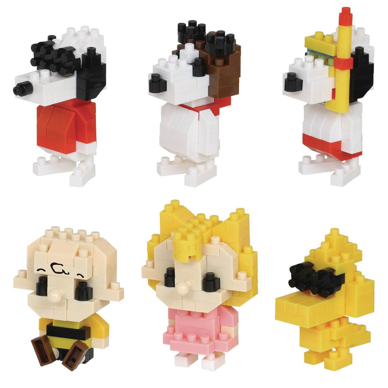 Peanuts Volume 3 Nanoblock Mininano (Set of 6)